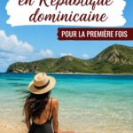 Vue magnifique des plages de la République Dominicaine, idéale pour un voyage d'été.